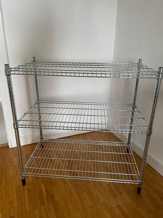 Lot De 2 Poignées De Porte En Métal Chromé Brillant - Format Carré 7, Occasion Avec Usure D'usage Mais Fonctionnelles - Parfait Pour Rénovation Ou Remplacement