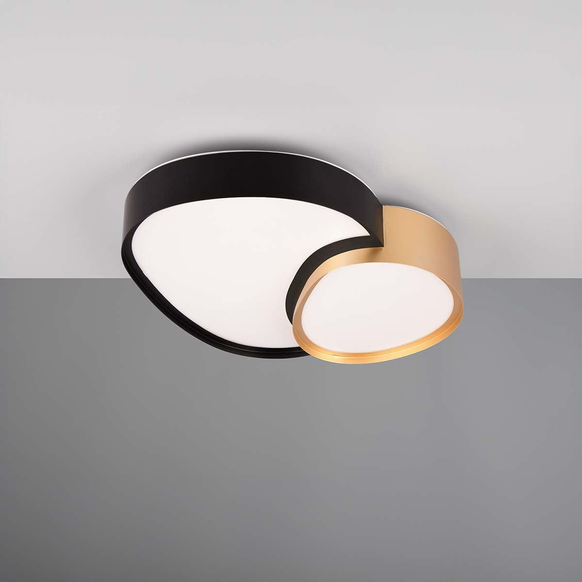Lampadari & plafoniere: LED Deckenleuchte, Gold, 43 cm x 36 cm – Nuovo (secondo la descrizione) da Kreuzlingen venduto da Smart-Light 2