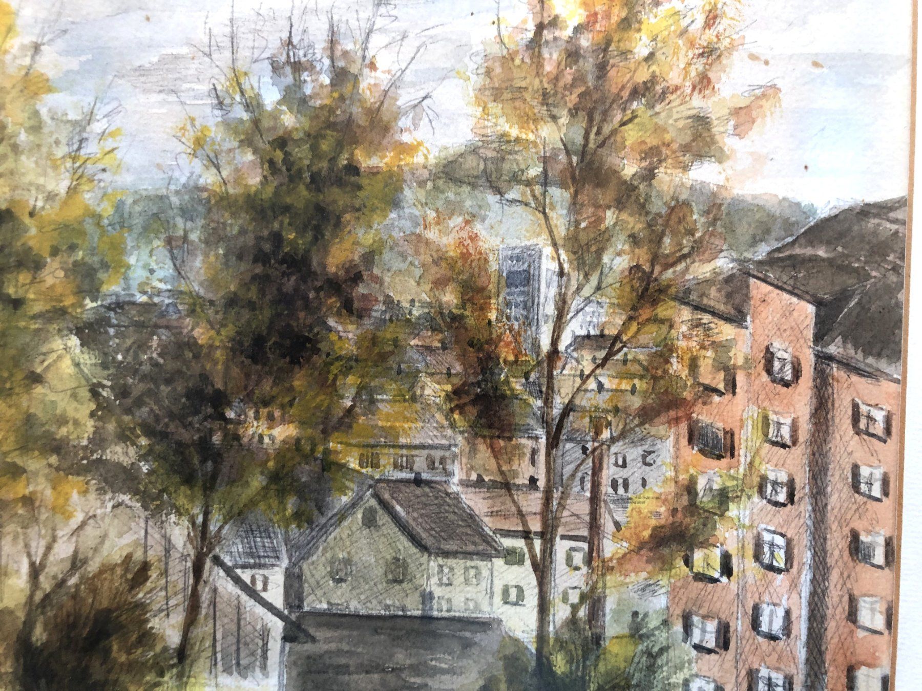 Dipinti: Gemälde - Aquarell - signiert Ziegler – Usato da Schaffhausen venduto da durruti 3