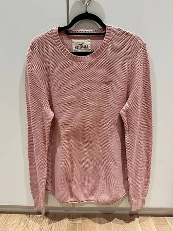 Hollister Strickpullover - Gr. S - Rosa