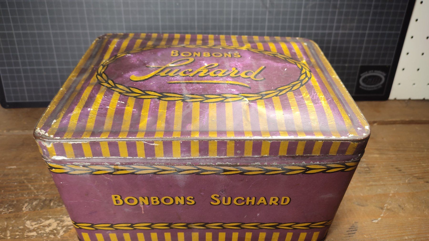 Suchard Barattoli: Wunderschöne alte Blechdose SUCHARD – Usato da Gelterkinden venduto da MYSTOREFORYOU4460 1