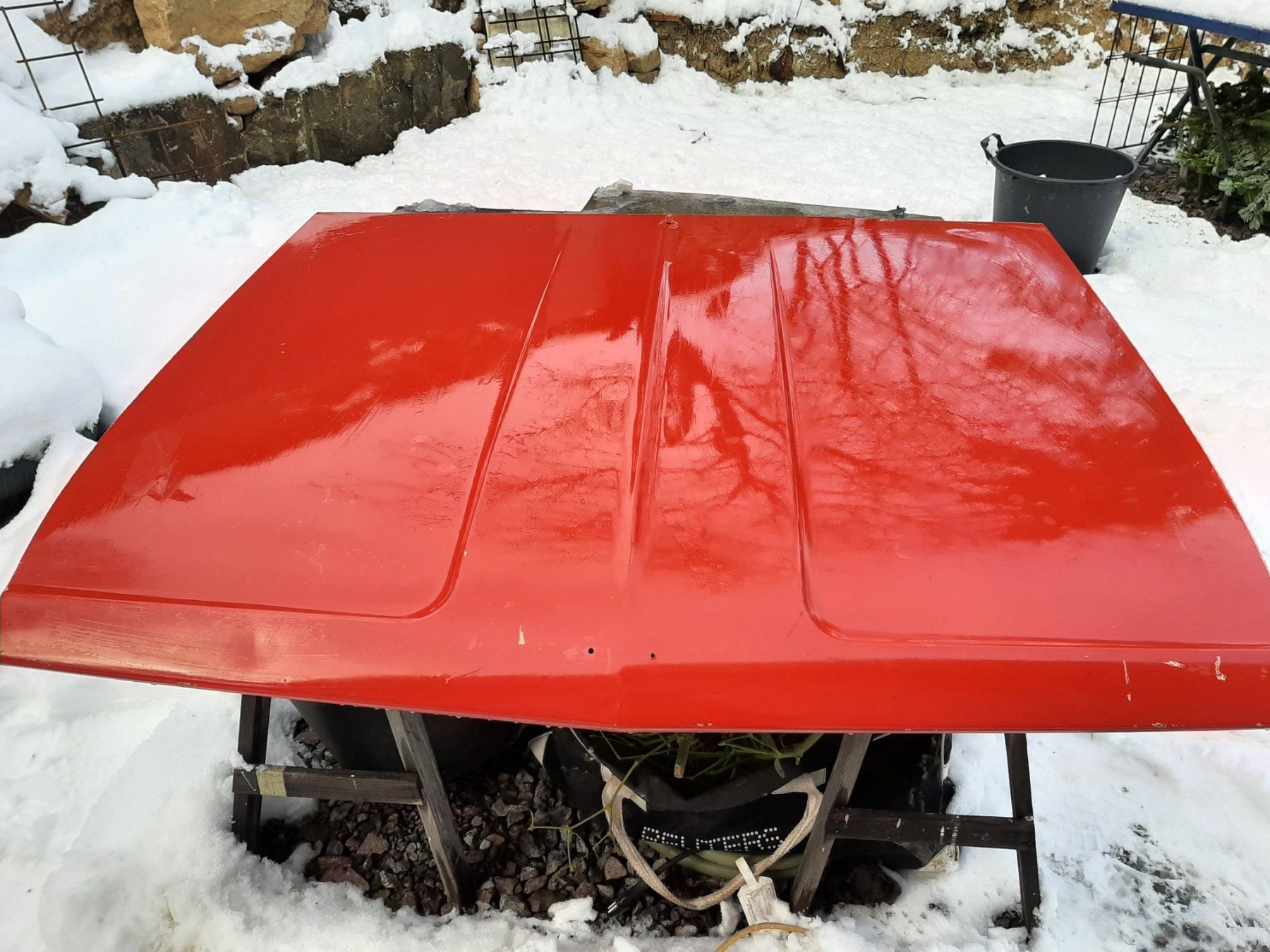 Opel Tutti pezzi di ricambio auto: Opel Kadett B 1965-73 Oldtimer Motorhaube – Usato da Mönthal venduto da Radon733 1