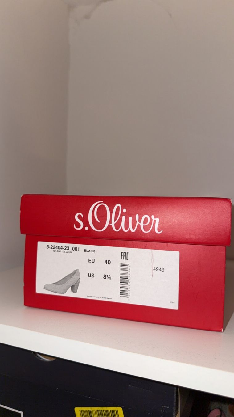 S.Oliver Scarpe da donna: s.Oliver Pumps schwarz Grösse 40 – Usato da Oftringen venduto da tola19 7