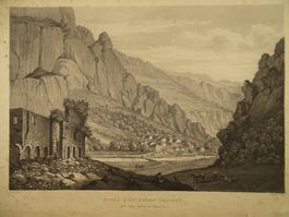 SAINT-MARTIN DE PIERR-LIS AQUATINTA 1830