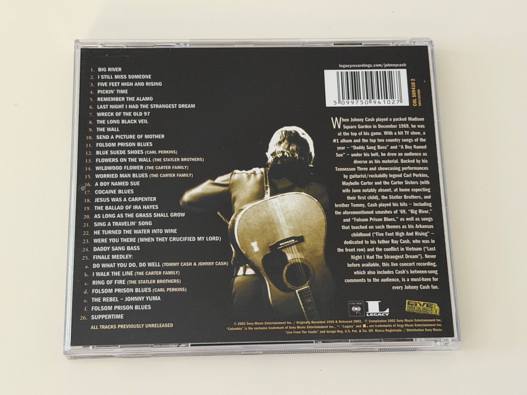 CDs: Johnny Cash At Madison Square Garden CD – Neu (gemäss Beschreibung) aus Altstätten SG von sheamus 1