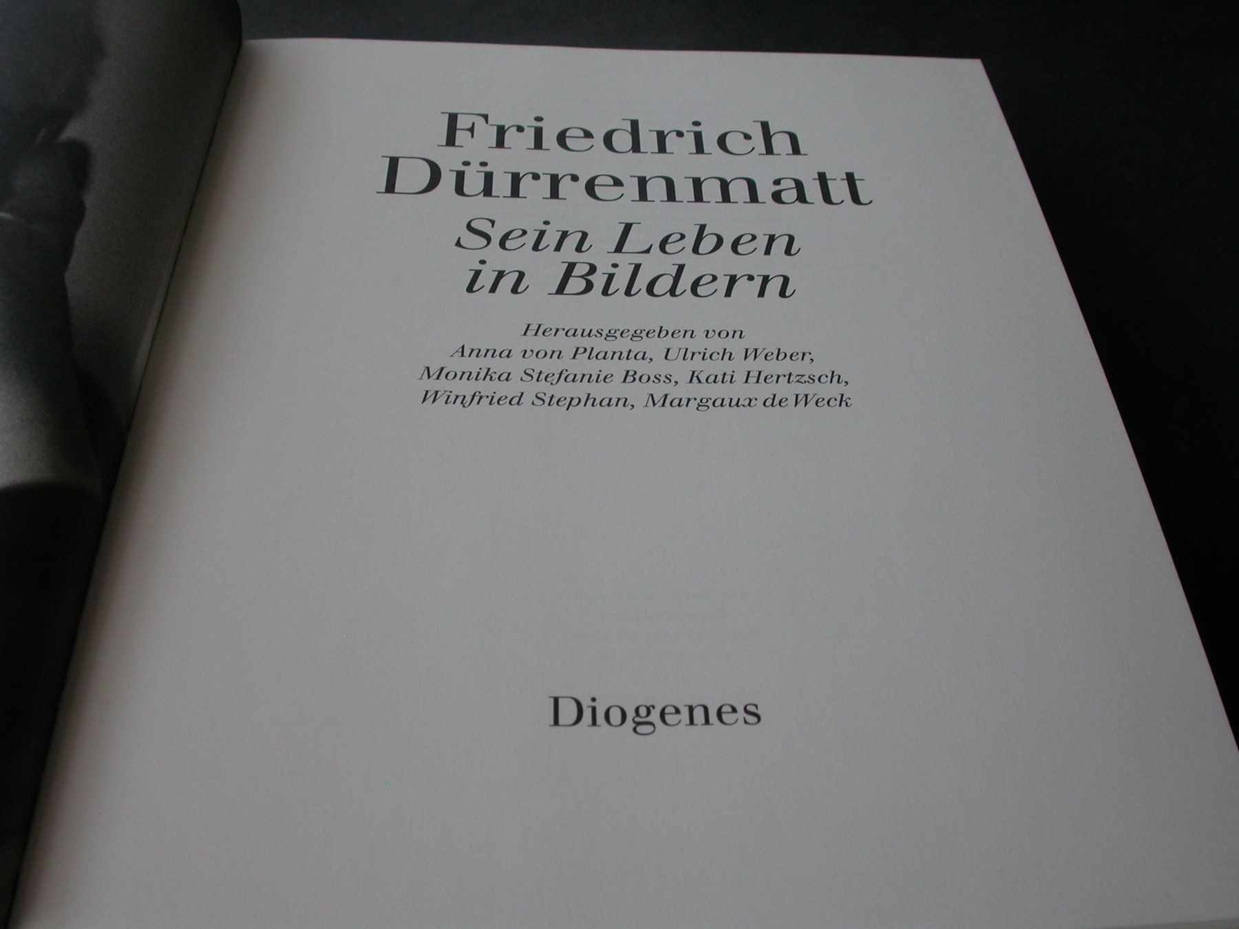Libri: Friedrich Dürrenmatt - Sein Leben in Bildern – Usato da Zürich venduto da Marcel6887 1