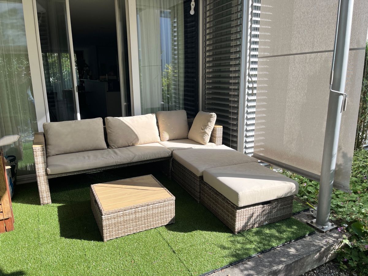 Giardimo Liegen & Liegestühle: Garten Lounge Set - Giardimo Menorca Beige – Gebraucht aus Bern von tasemrah 1