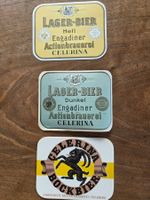 Bier Brauerei Celerina, Aktienbrauerei, Etiketten