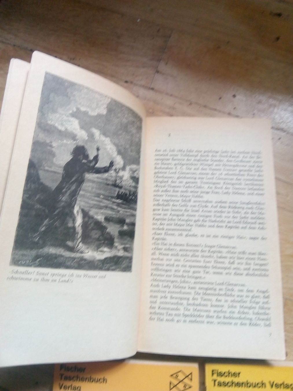 Bücher: 3 Jules Verne Abenteuerromane Taschenbuch – Gebraucht aus St.Galllen von elkaphone 3