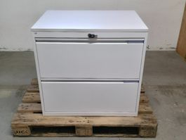 Weisser LO Schubladenschrank mit 2 Schubladen, Top Zustand!