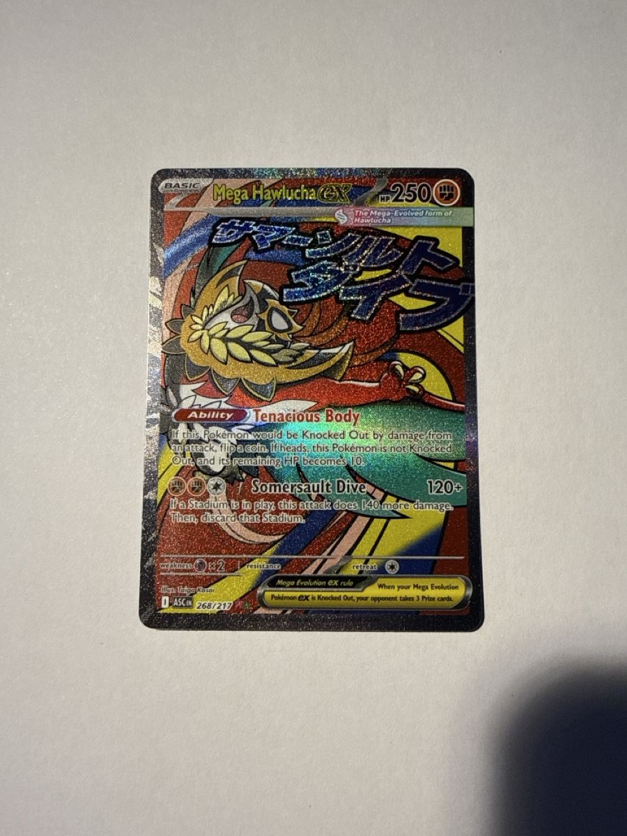Pokémon Sammelbilder & Trading cards: Mega Hawlucha EX - 268 – Neu (gemäss Beschreibung) aus Ascona von Prime333389
