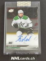 Lian Bichsel NHL Clear Cut Rookie Auto Card