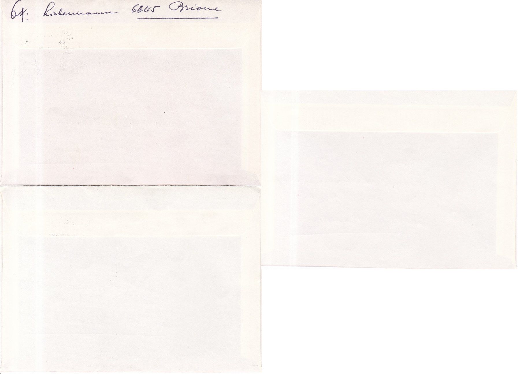 Alle Briefmarken: 10 Stk. CH Flugpost Briefe ab 1936 – Gebraucht aus Münchwilen AG von Nesar 5