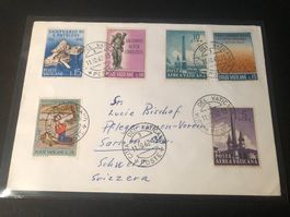 Attraktiver Brief 1962 aus dem Vatican nach Sarnen