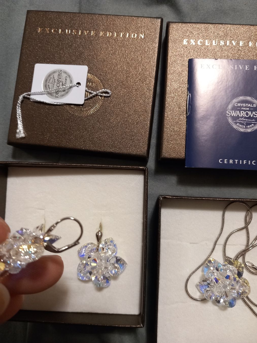 Swarovski Sonstiger Schmuck: Kete ohre – Neu und originalverpackt aus Buchs AG von tac_zz5h 1