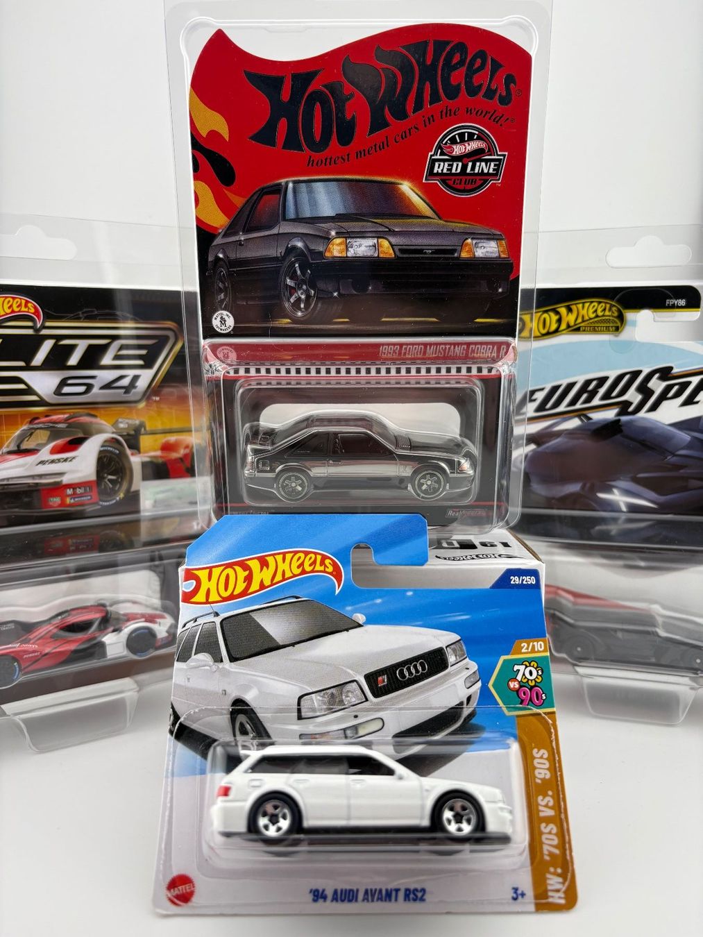 Hot Wheels Modellautos: Hot Wheels '94 Audi Avant RS2 - 2025 - 29/250 – Neu und originalverpackt aus Flawil von HeisseReifen