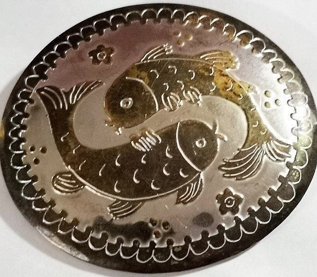 Spille & Fermagli: Brosche Sternzeichen Fisch (25) – Nuovo (secondo la descrizione) da Lutzenberg venduto da Pinschi01