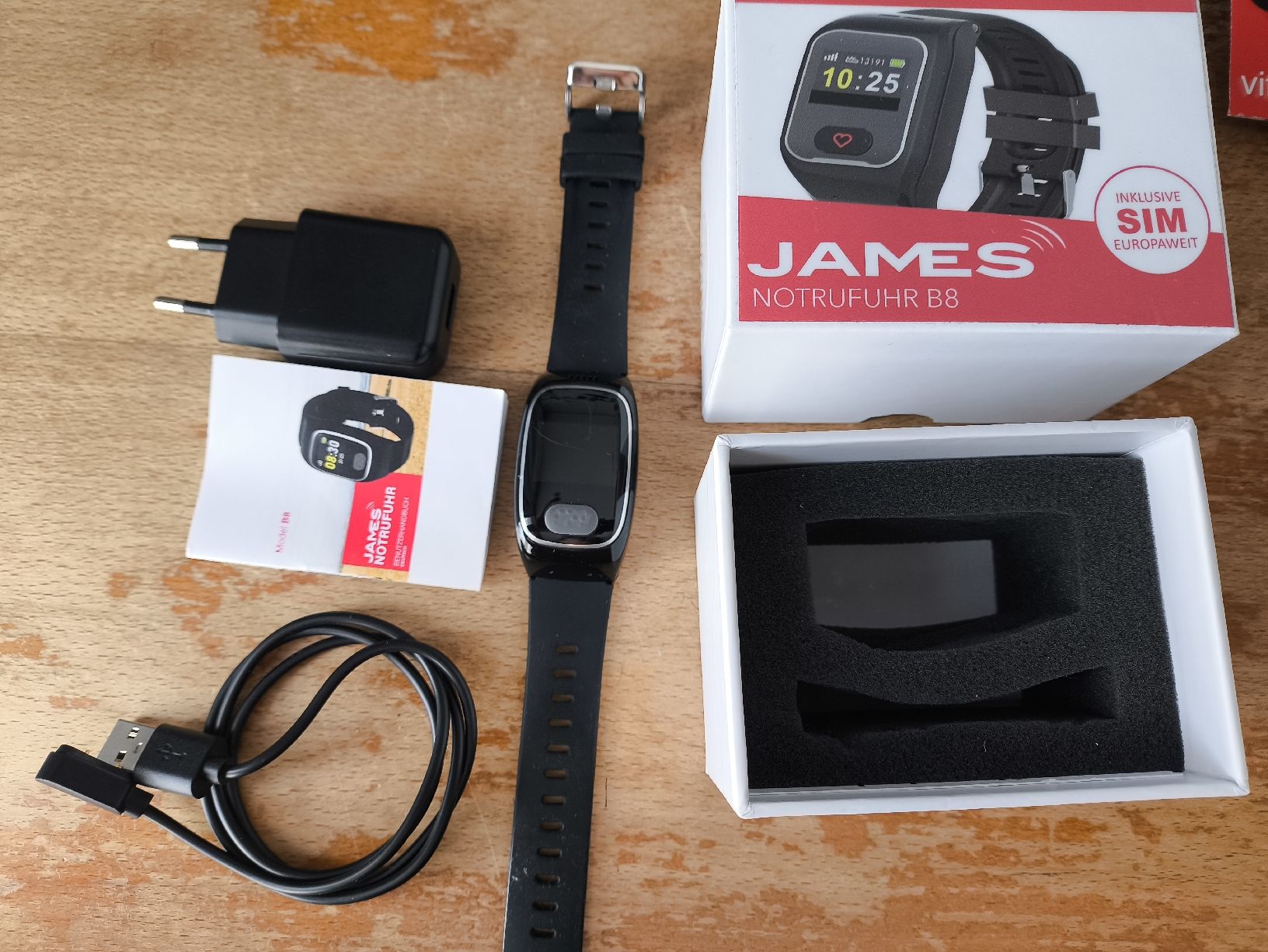 Orologi: James Notrufuhr B8 LTE – Usato da Seftigen venduto da Sflisch