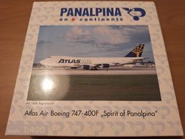 Atlas Air Boeing 747 Model 1:400 "Spirit of Panalpina"