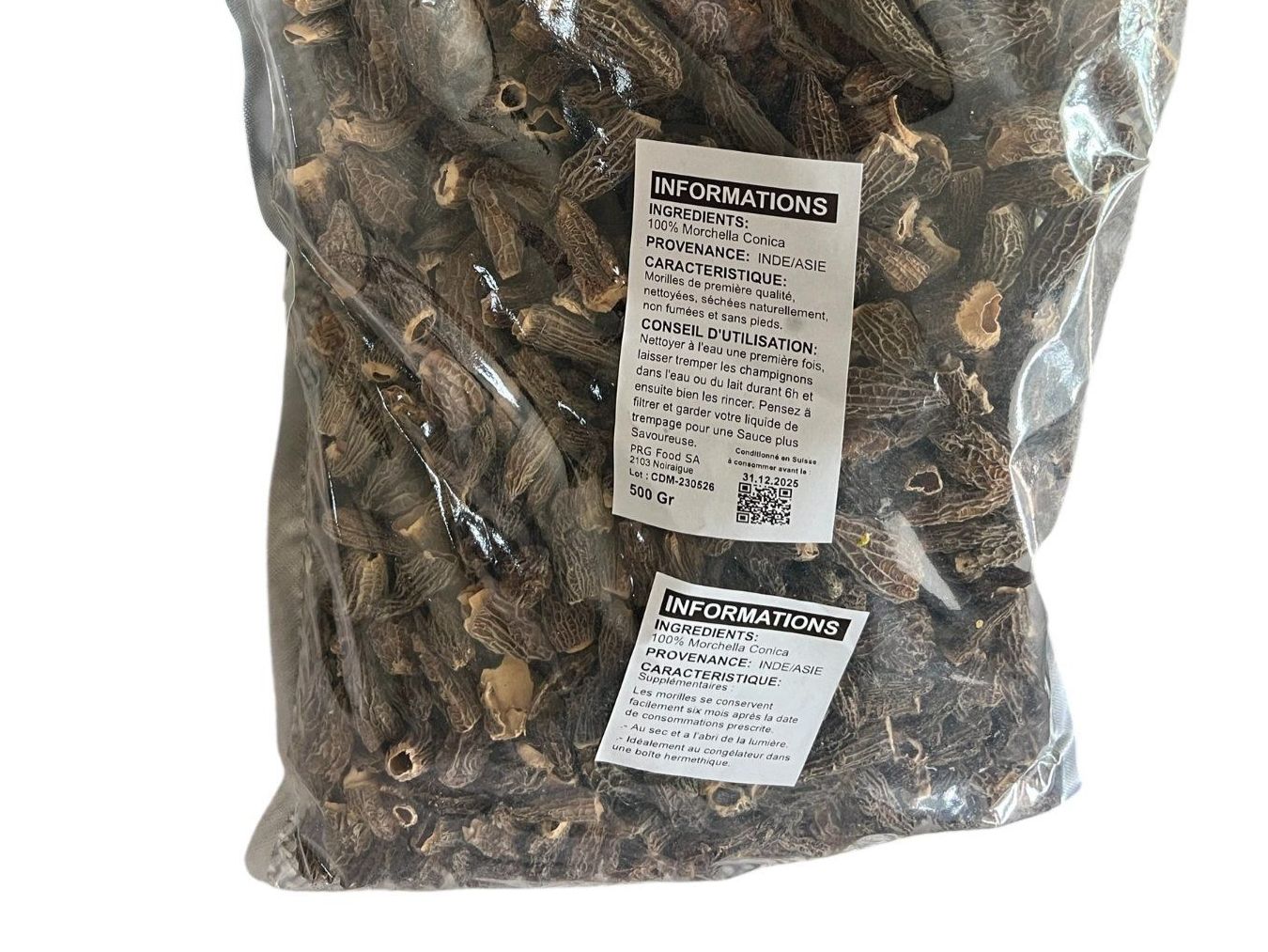 Cibi & Specialità: Morilles Morels Morcheln.500 qualité premium/ first quality – Nuovo e nell'imballaggio originale da Apples venduto da the_7jtf 1
