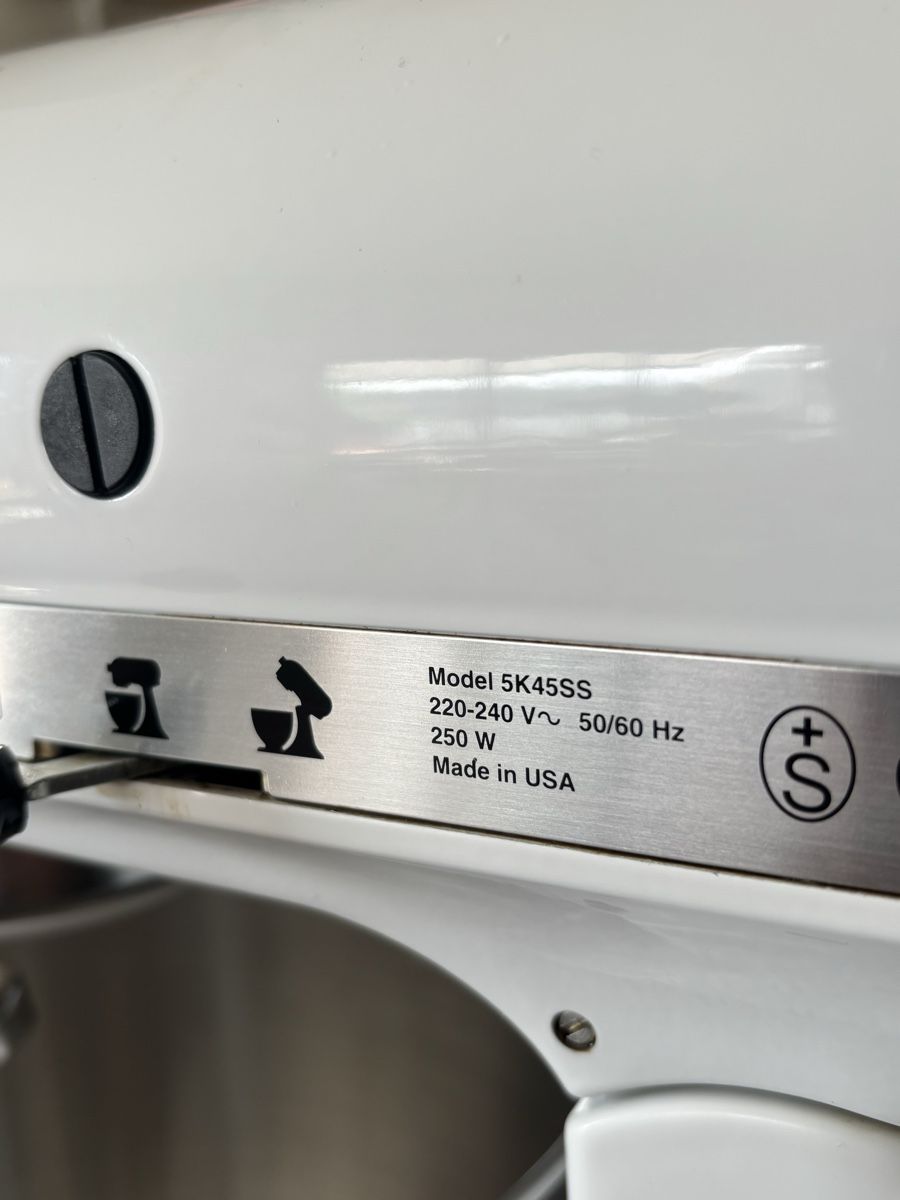 Kitchenaid Elettrodomestici da cucina: KitchenAid Classic 5K45SS + accessoires – Usato da Fribourg venduto da pythont01 4