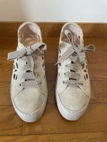 AGL Mandi Laser Cut Sneaker taupe Grösse 39