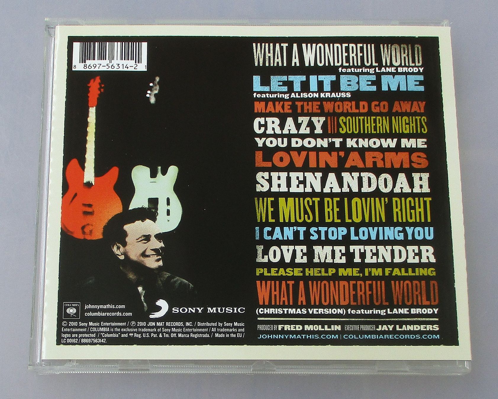 CD: JOHNNY MATHIS - Let It Be Me – Usato da Wattwil venduto da Muriel11 1