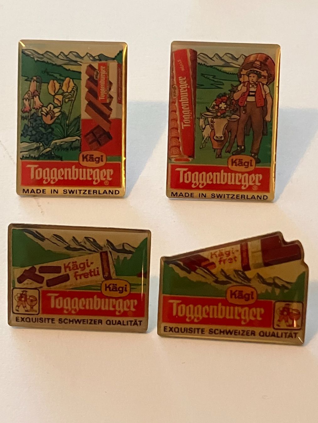 Placchette & Badge: 4 Pin Kägi Toggenburger – Usato da Basel venduto da djwwpp