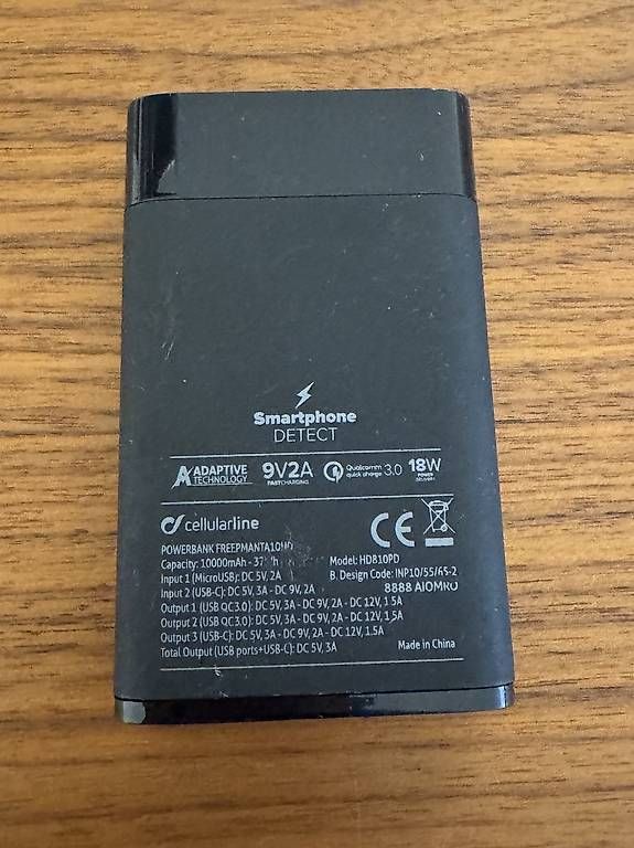 Caricabatterie: Powerbank Cellularline  – Usato da Niederbipp venduto da Bazhkim 1