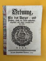 Wie das Holz im Wald abgeführt werden solle. Bern 1733