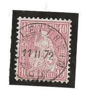 schLEITHEIM 11.02.72 auf Zu#38 Mi#30 Vollstempel [2A1]