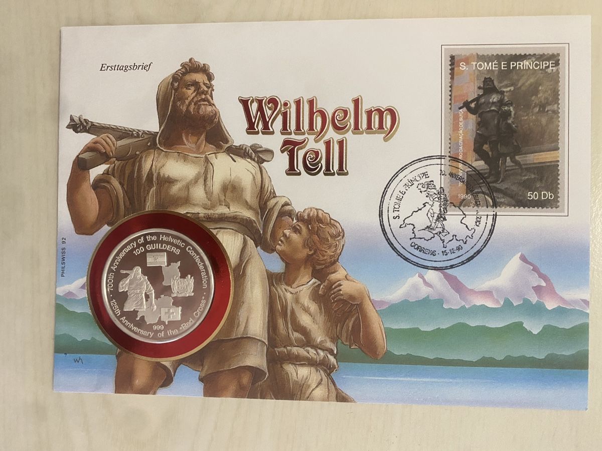 Tutti le monete: Numisbrief Silber Wilhelm Tell – Nuovo (secondo la descrizione) da Muralto venduto da Alex1912