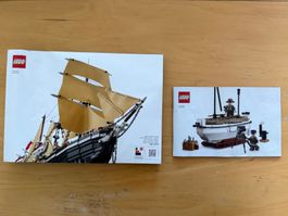 Lego Icons Die Endurance und GWP Shackletons Rettungsboot