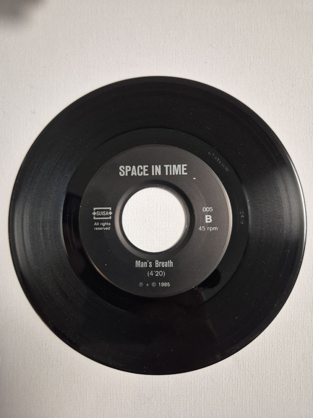 Schallplatten: Space In Time  - Brainless Machinery ... Single 7 , CH  – Neu (gemäss Beschreibung) aus Uster von newwave0 3