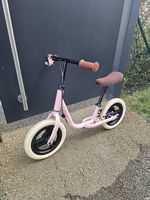 Bici senza pedali rosa  con freno