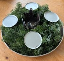 Adventskranz Arrangement selber gestaltet,NEU