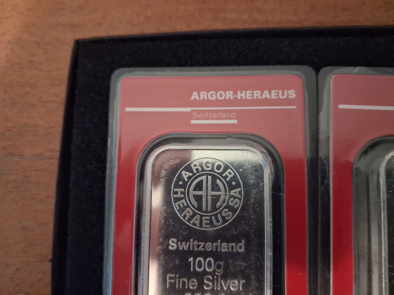 Métaux précieux: Silberbarren 3x100gr. – D'occasion à Gerlafingen par Ultramarathon 2