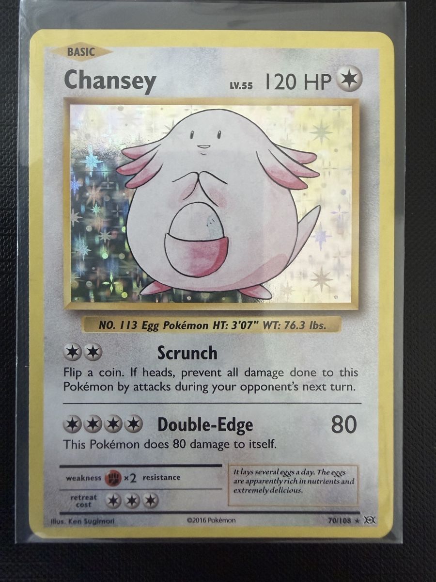 Pokémon Sammelbilder & Trading cards: Chansey #70 (Holo) XY EVOLUTION EN – Neu (gemäss Beschreibung) aus Savigny von Matgab94