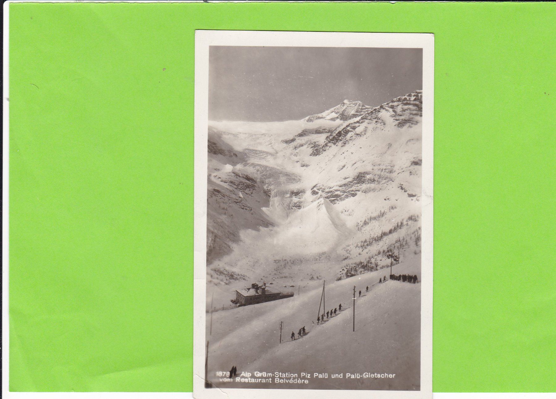 Cartoline postali: Alp Grüm-Station – Usato da St. Peterzell venduto da neckertal