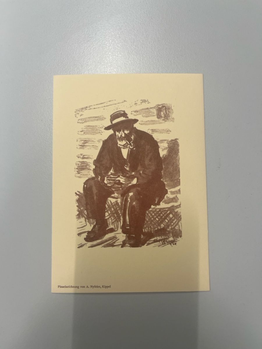 Cartes postales: Kunstdruck Postkartengrösse, Albert Nyfeler, Kippel – D'occasion à Muttenz par Totkel