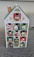 leerer Adventskalender Haus,wie Neu!