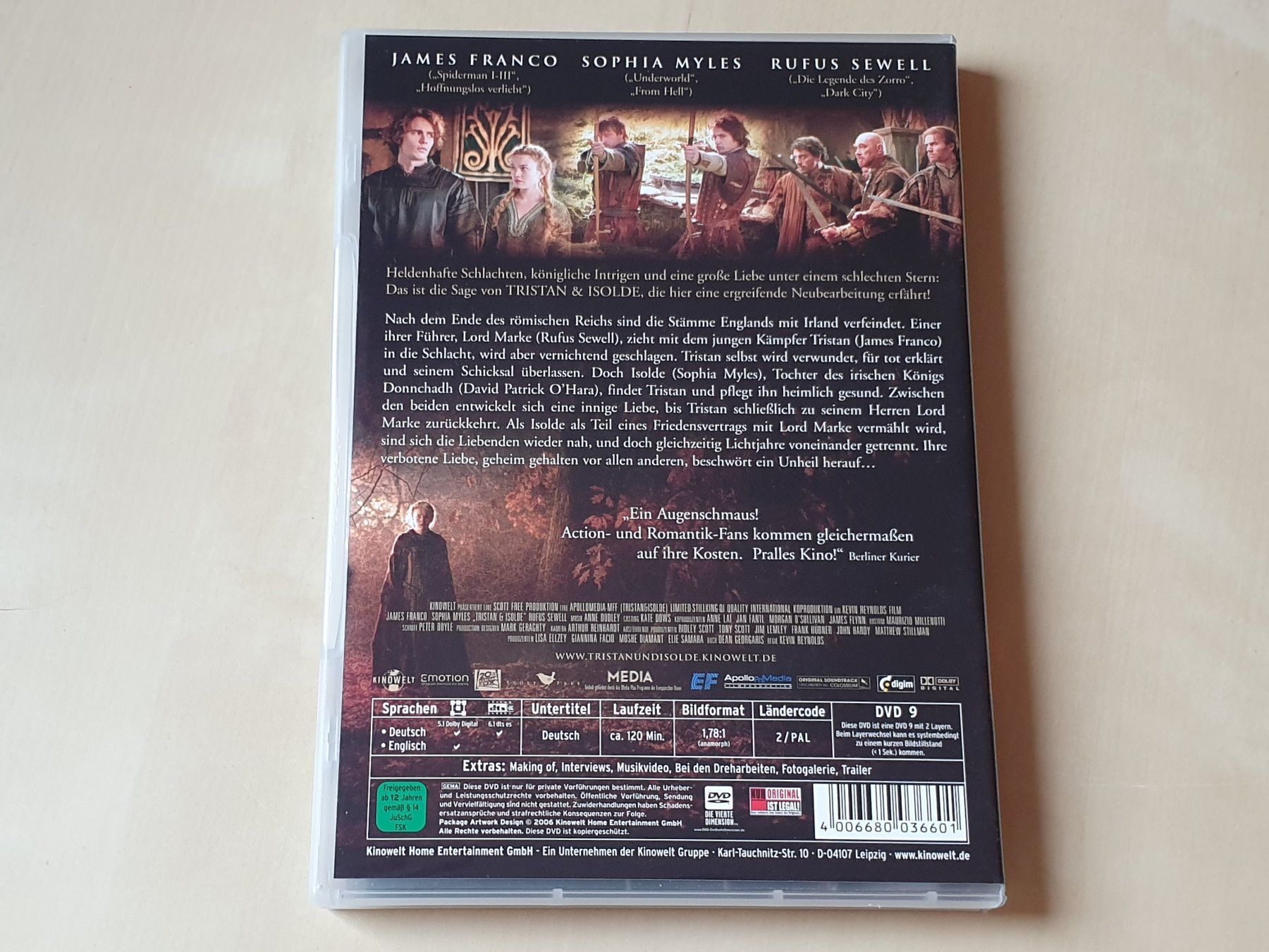Alle DVDs: Tristan & Isolde – Gebraucht aus Stansstad von collectorsshop 1