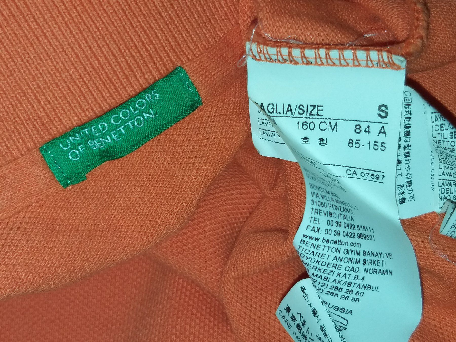 Benetton Magliette Polo: Polo BENETTON     Taille/Grosse S – Usato da Cossonay-ville venduto da Super-Price-Quality 9