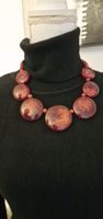 Modische Statement-Kette in Herbstfarben
