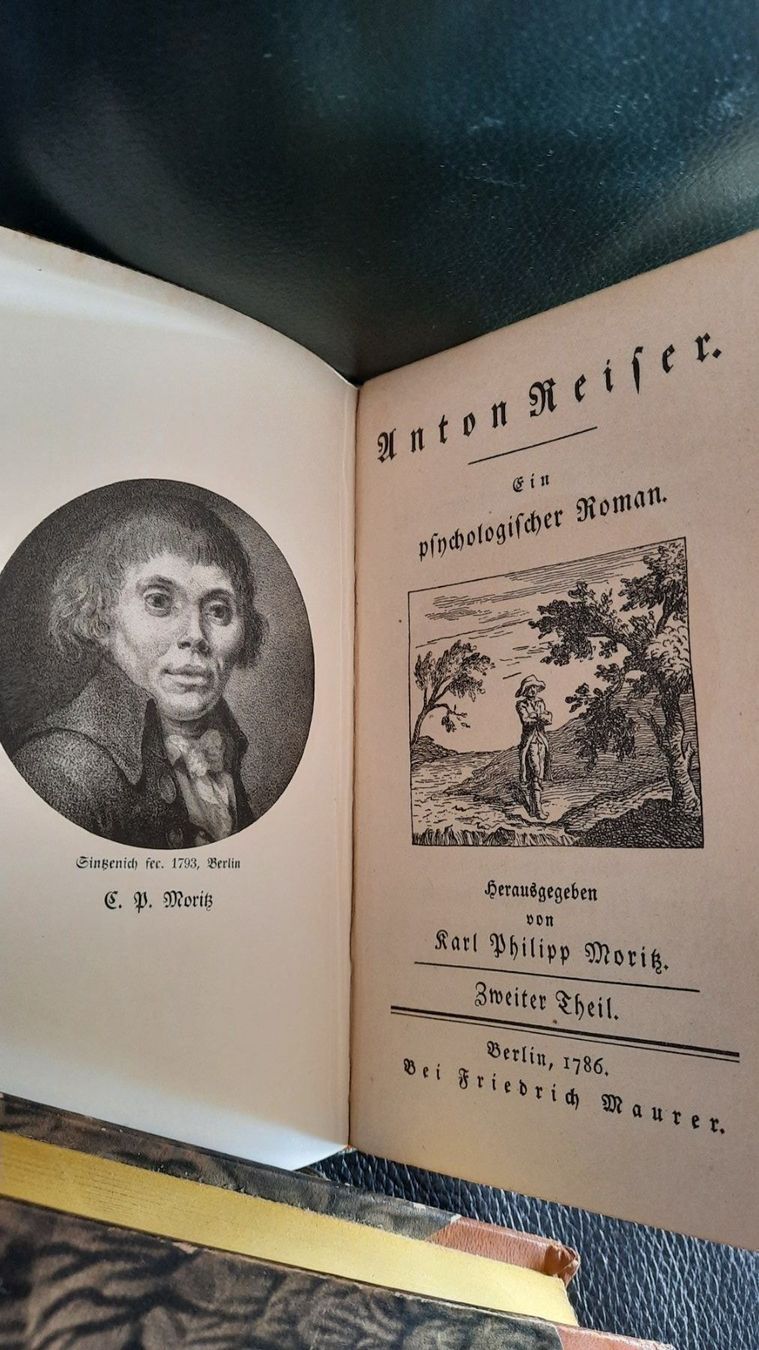 Libri: ANTON REISER. EIN PSYCHOLOGISCHER ROMAN – Usato da zürich venduto da gabab 3