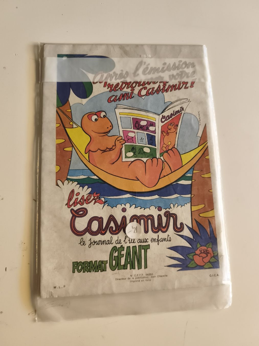 BD: Captain Popeye Magazine N.9, format geant – D'occasion à Prilly par jor_x27s 1