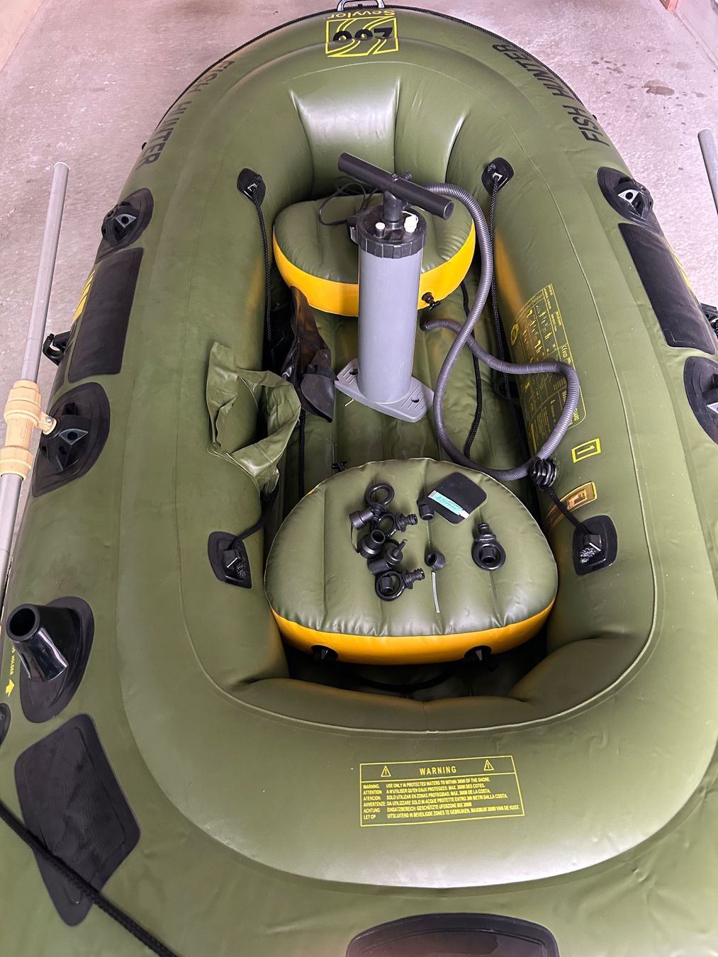 Sevylor Barche: Schlauchboot Sevylor 280 Fish Hunter – Usato da Lyss venduto da Gaemper 1