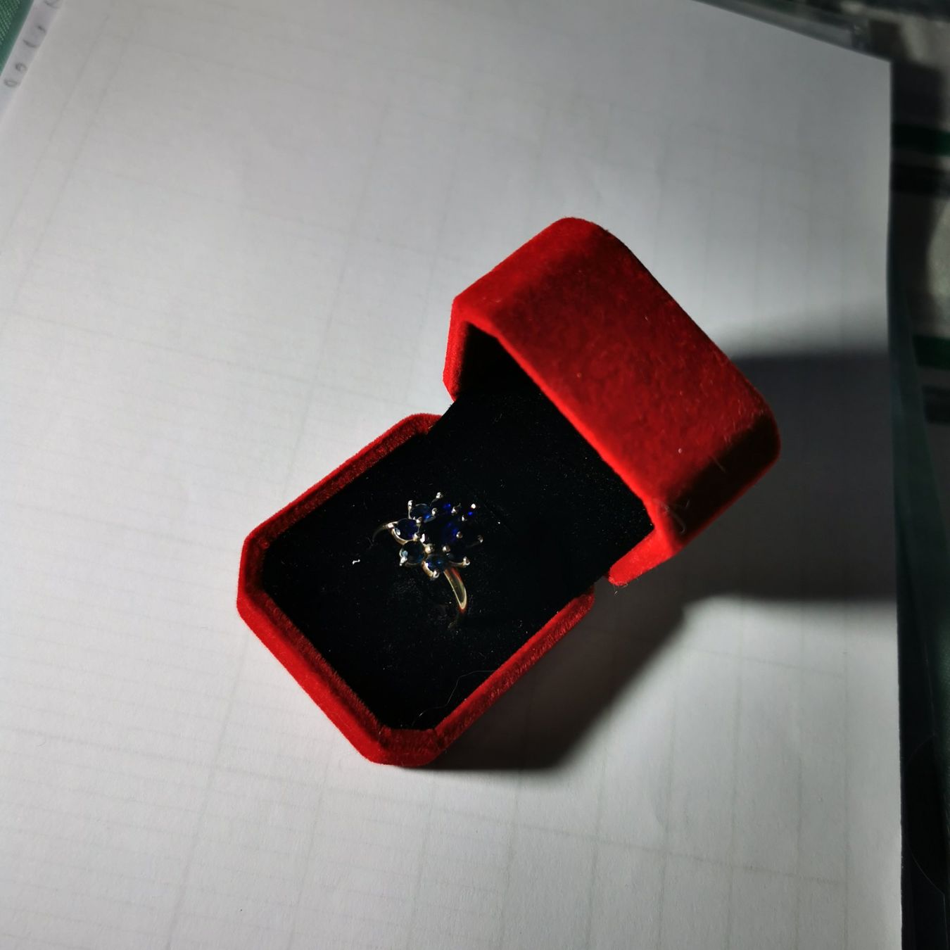 Anelli: Weisgold ring mit saphiren – Usato da Frauenfeld venduto da dimitri74 7