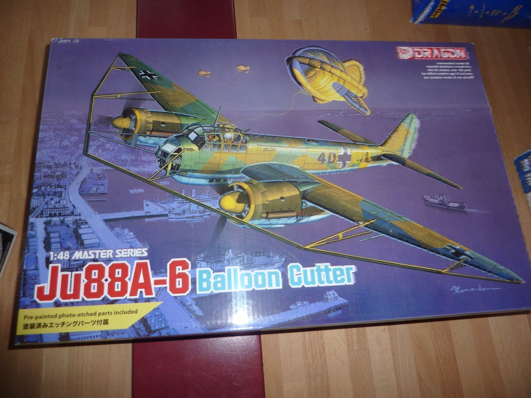 Kit di modellismo & Modellini statici: JU88A-6 – Nuovo e nell'imballaggio originale da Balsthal venduto da bouteliee