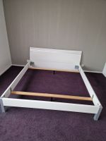 Bettgestell weiss